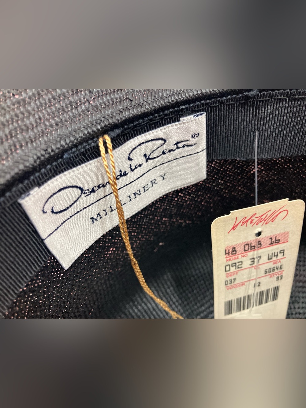 Vintage Oscar de la Renta “Sunday” Hat NWT - Picture 15 of 16